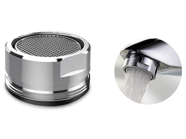 Maišytuvo aeratoriaus dangtelis m24 chromuotas plastikinis aeratorius