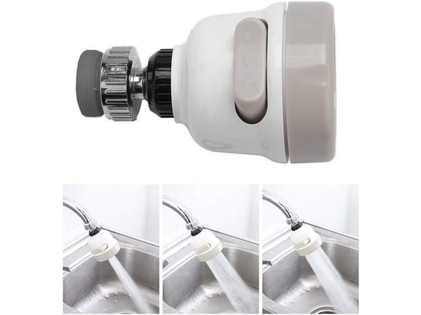 3-in-1 virtuvės adapterio perlatorius