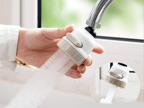 3-in-1 virtuvės adapterio perlatorius