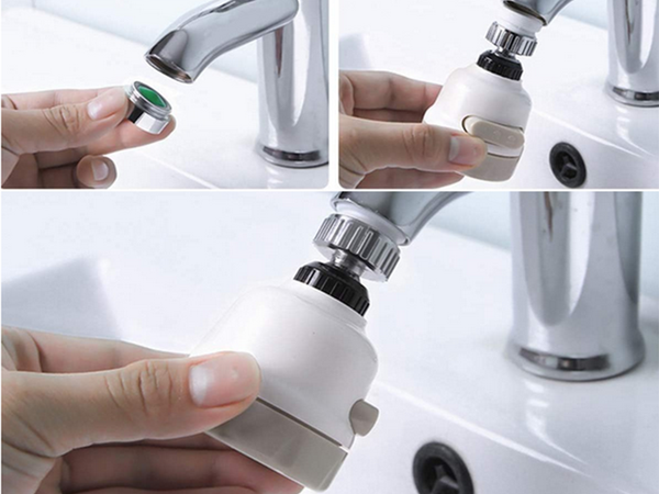 3-in-1 virtuvės adapterio perlatorius