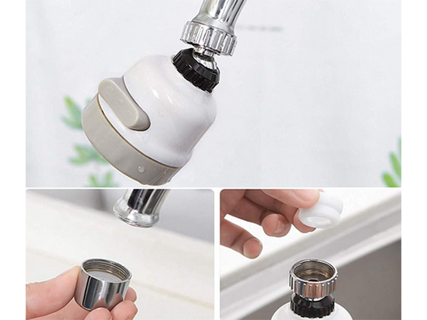 3-in-1 virtuvės adapterio perlatorius
