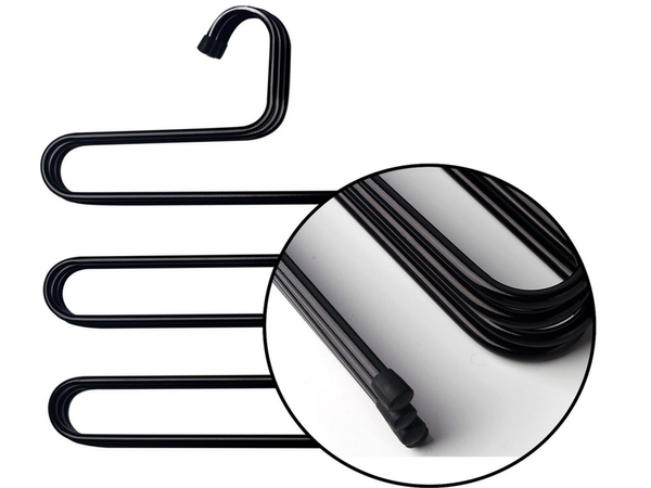 Kelnių pakaba spintai 5 poros kietos