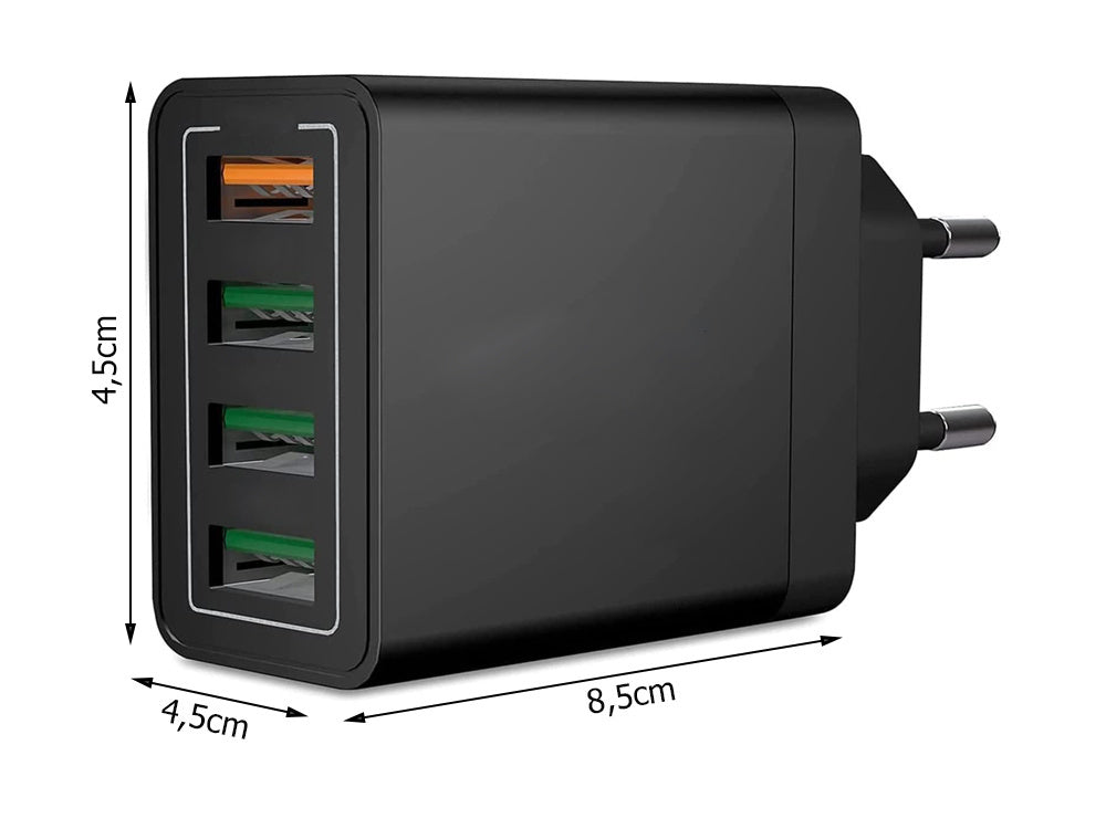 4xusb quick charge 3.0 tinklo įkroviklis