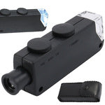 Jubiler's luxe mikroskop 60x 100x led zoom focus