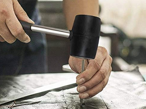 Bepakopis guminis grindinio klojimo plaktukas