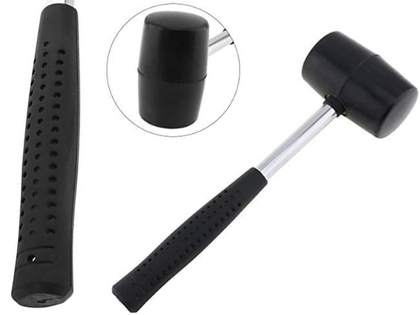 Bepakopis guminis grindinio klojimo plaktukas