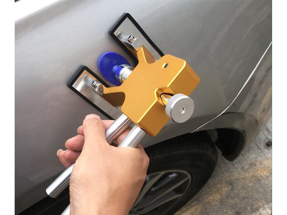 Automobilio kėbulo įlenkimų šalinimo rinkinys