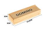 Medinis domino žaidimas dėžutėje 28 vnt.