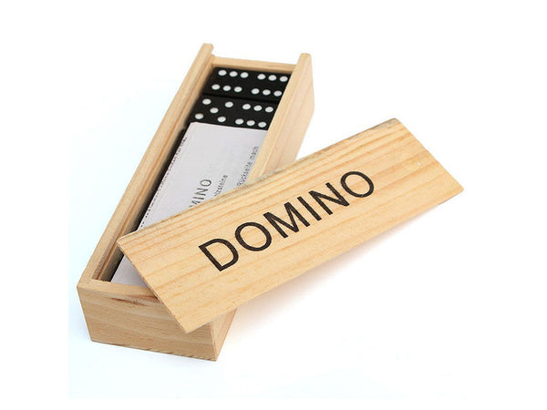 Medinis domino žaidimas dėžutėje 28 vnt.