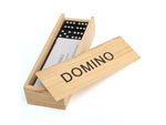 Medinis domino žaidimas dėžutėje 28 vnt.