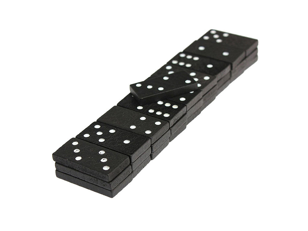 Medinis domino žaidimas dėžutėje 28 vnt.
