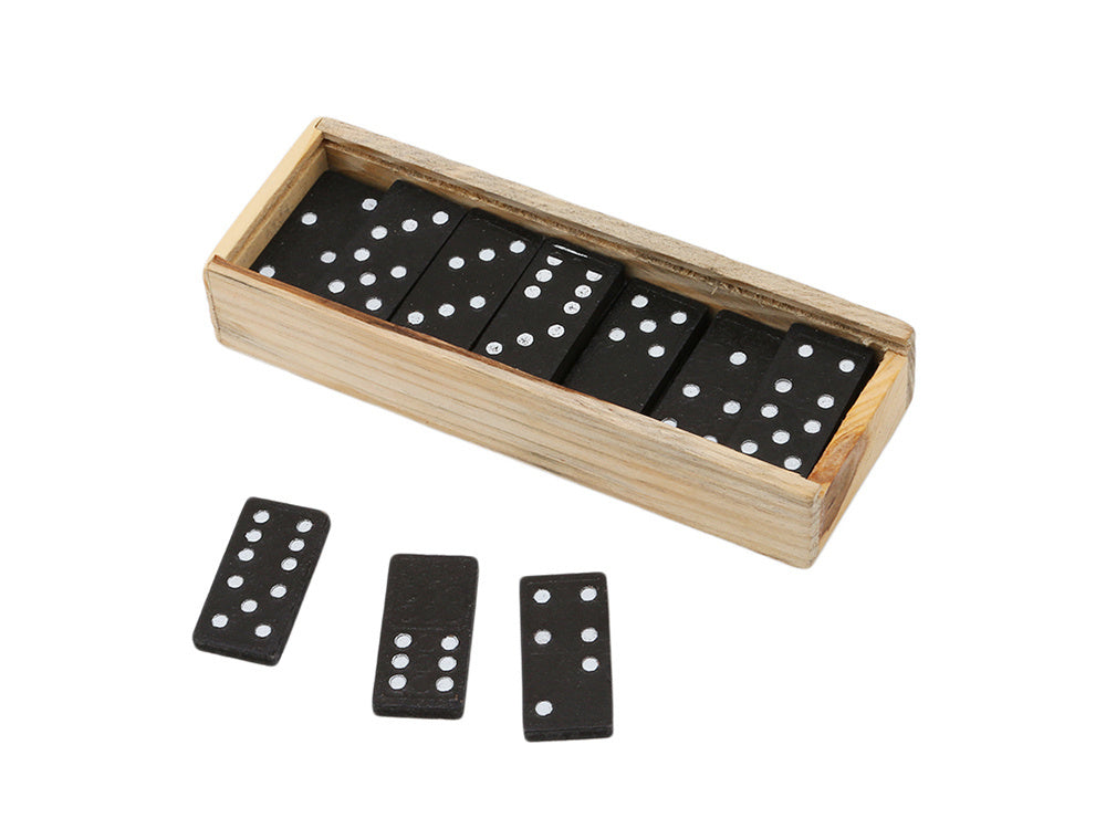 Medinis domino žaidimas dėžutėje 28 vnt.