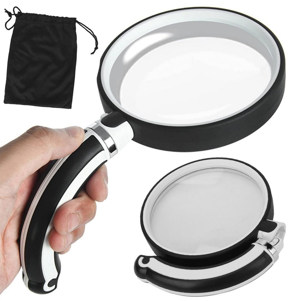 Classic lump 90 mm folding glass