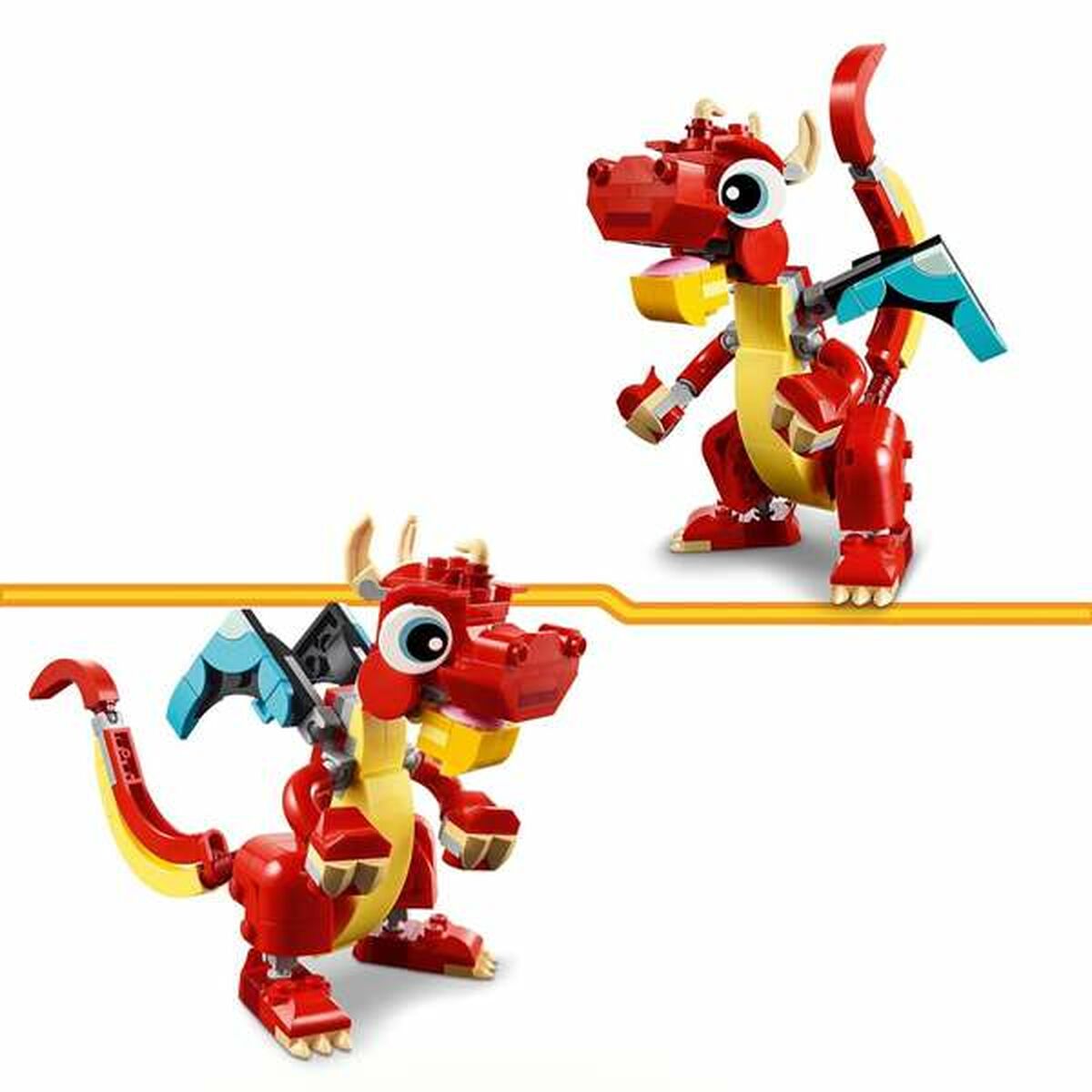 Statybos rinkinys Lego Creator 31145 Red Dragon 149 Dalys