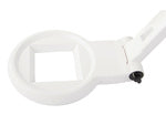 Juvelyro stalo didysis 12x 8x 18 led usb lupa