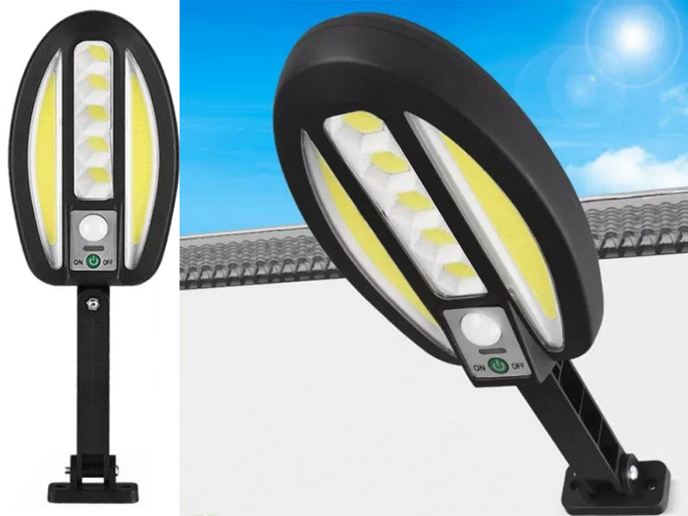 95 led saulės lempa su jutikliu nuo sutemų iki aušros