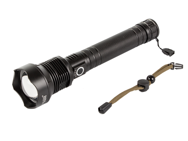 Karinis policijos žibintuvėlis cree xhp90 power