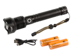 Karinis policijos žibintuvėlis cree xhp90 power