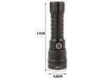 Karinis bailong taktinis žibintuvėlis cree xhp90 galia