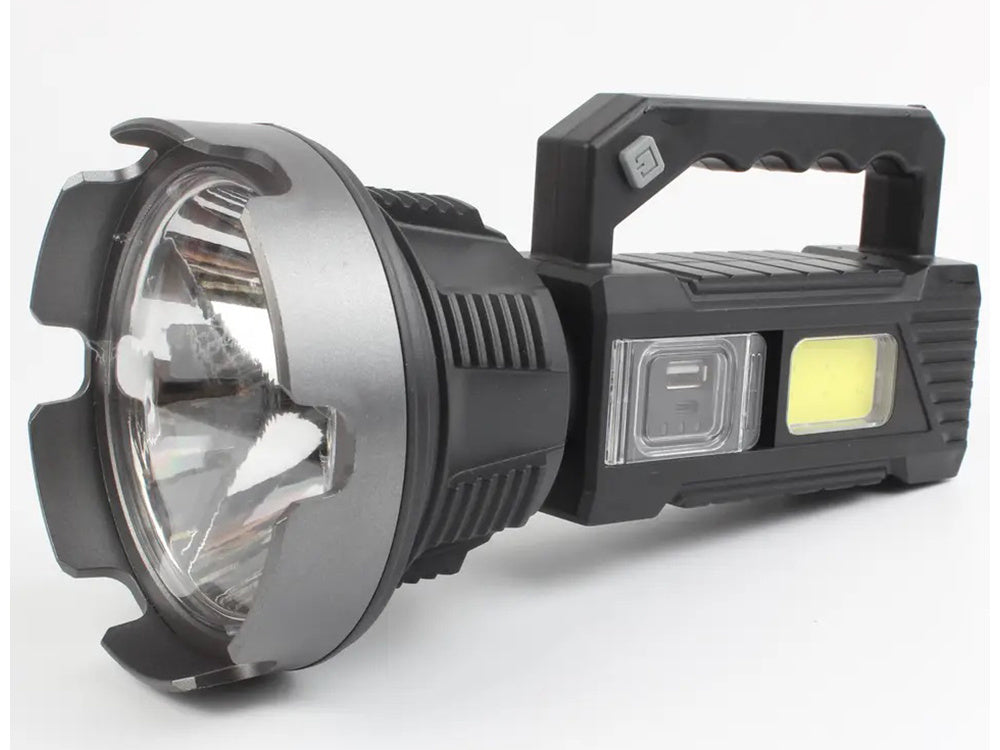 Žibintuvėlis prožektorius trikojis cree led xhp50 cob