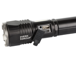 Taktinis žibintuvėlis bailong cree cob led xhp160 galia