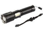 Taktinis žibintuvėlis bailong cree cob led xhp160 galia