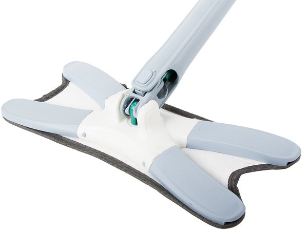 Plokščia šluostė grindims valyti su valytuvu rotaciniu sukamuoju valytuvu