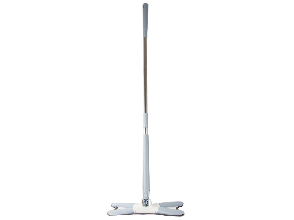 Plokščia šluostė grindims valyti su valytuvu rotaciniu sukamuoju valytuvu