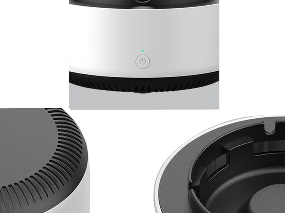 Išmanioji savaime užgesanti automobilio peleninė