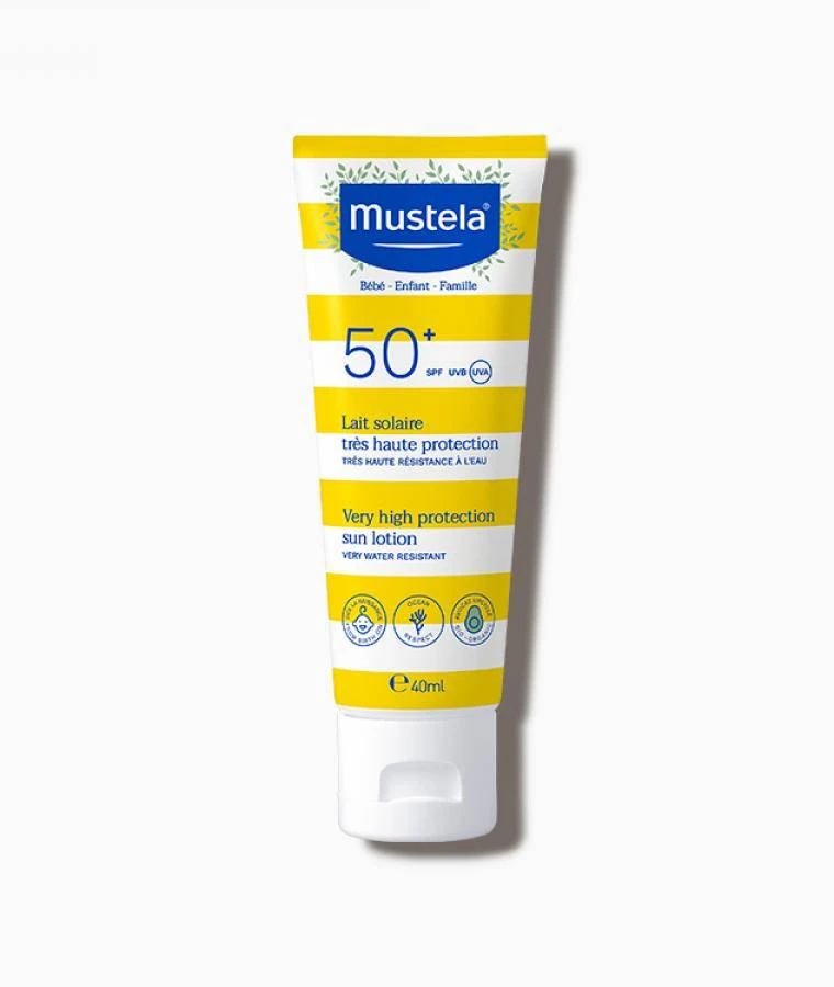 Mustela Very High Protection losjonas nuo saulės 40ml