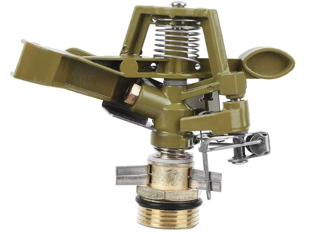 360° kampu besisukantis pulsuojantis metalinis vejos purkštuvas