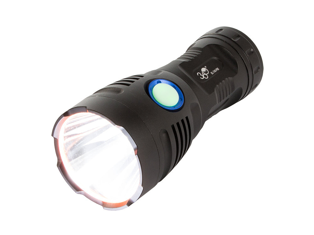 Taktinis žibintuvėlis bailong cree cob led xhp90 stiprus