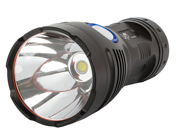 Taktinis žibintuvėlis bailong cree cob led xhp90 stiprus