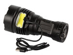 Taktinis žibintuvėlis bailong cree cob led xhp90 stiprus