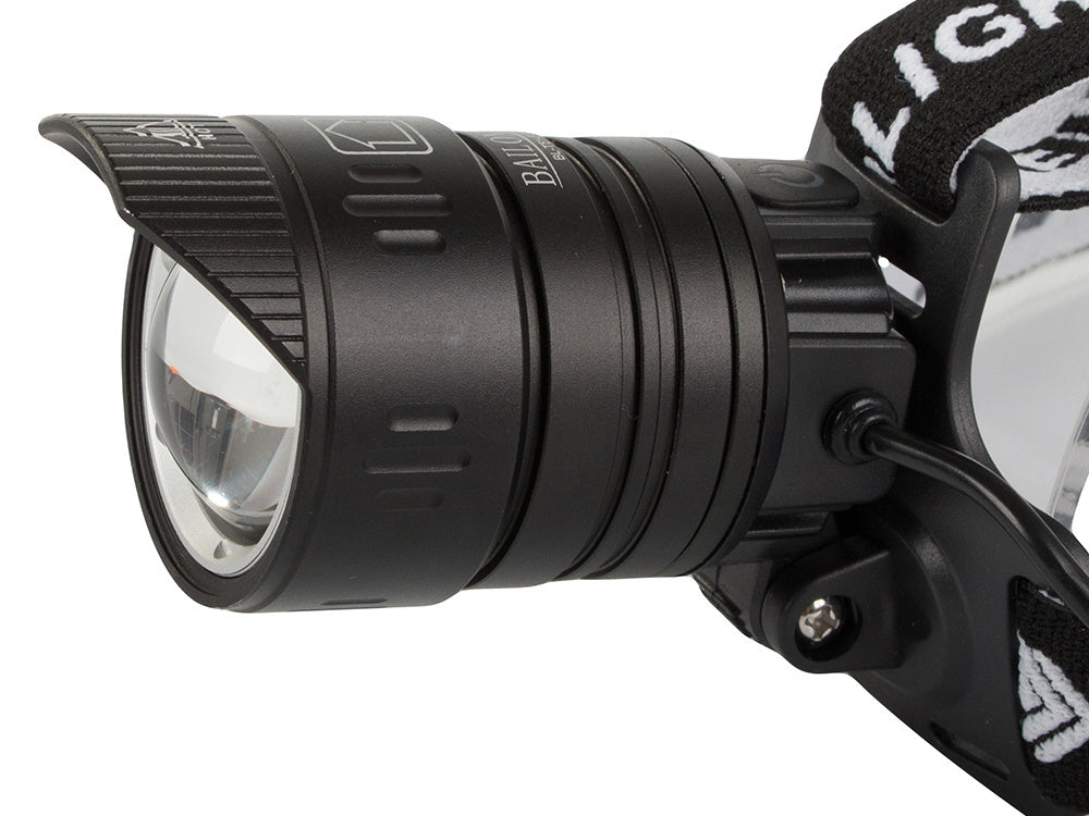 Bailong vadovaujamas priekinis žibintas xhp360 powerbank priartinimas