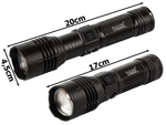 Taktinis žibintuvėlis bailong strong led pm10-tg zoom