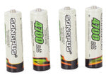 4 vnt. Aa r6 4700mah akumuliatoriai