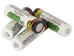 4 vnt. Aa r6 4700mah akumuliatoriai
