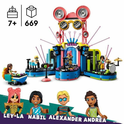 Statybos rinkinys Lego 42616 Friends Heartlake City Musical Violet 669 Dalys