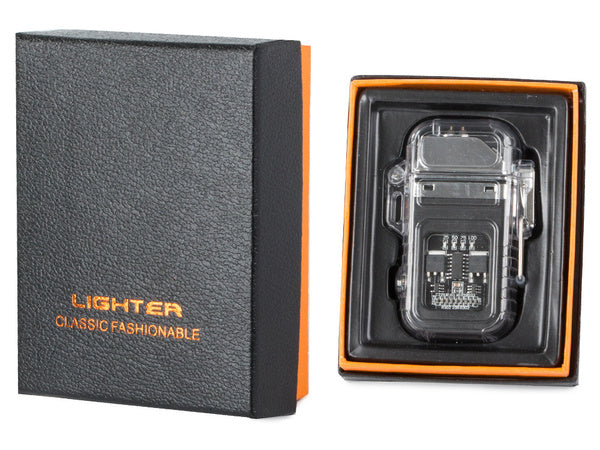 Plazminis žiebtuvėlis su led lempa elektrinis usb