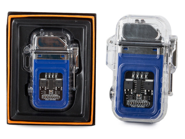 Plazminis žiebtuvėlis su led lempa elektrinis usb