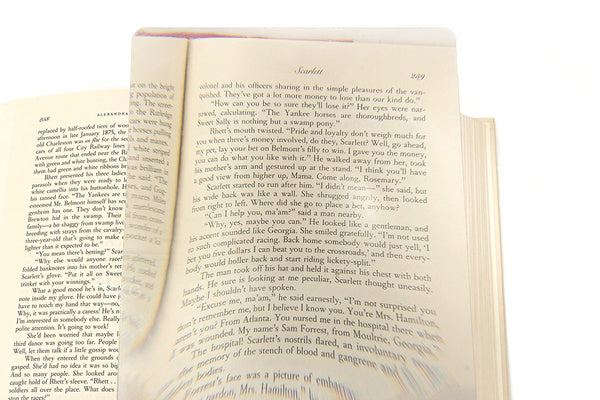 Reading line fresnel 18x12 b6 kortelė