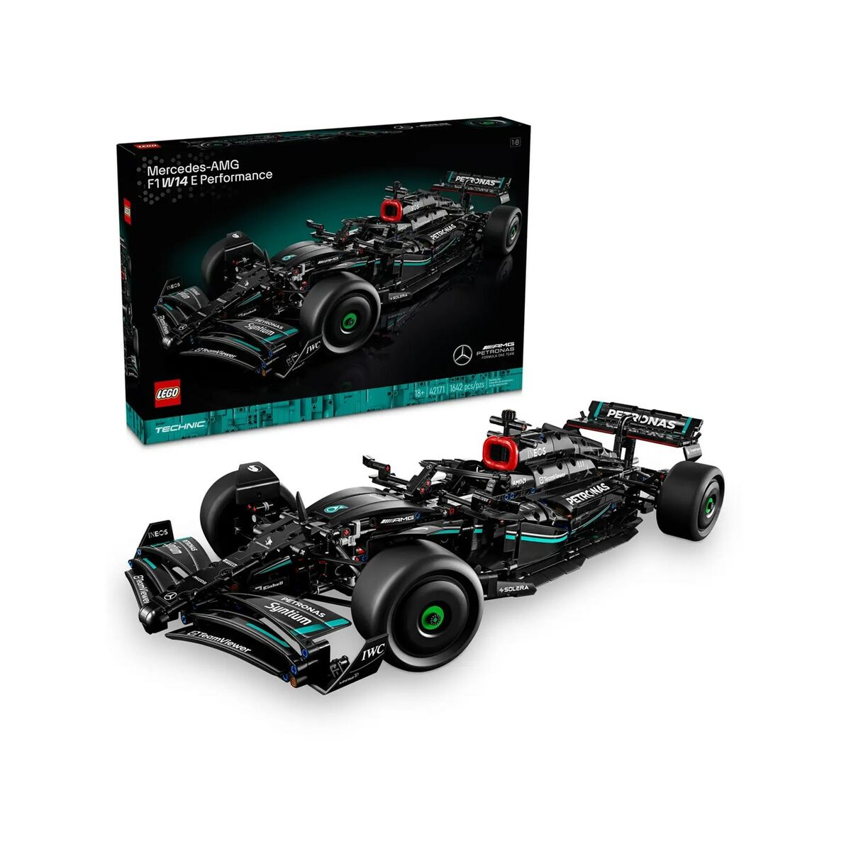 Statybos rinkinys Lego Technic 42171 Mercedes-AMG F1 W14 E Performance Spalvotas