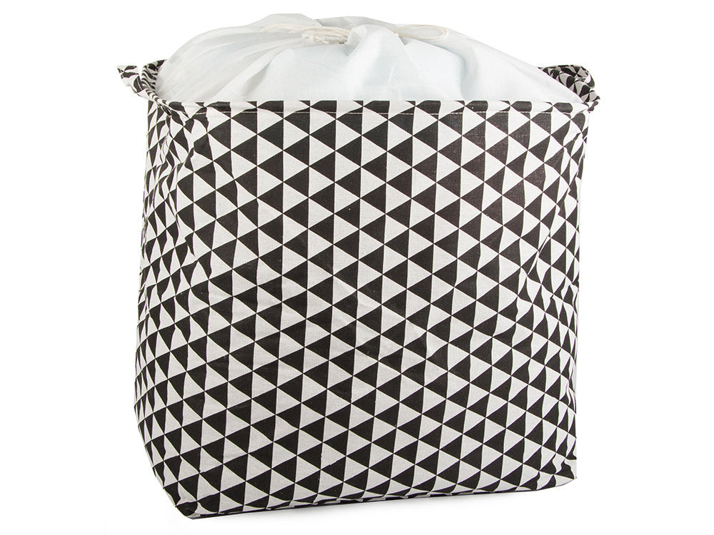 Didelis užrakinamas skalbinių krepšys žaislams