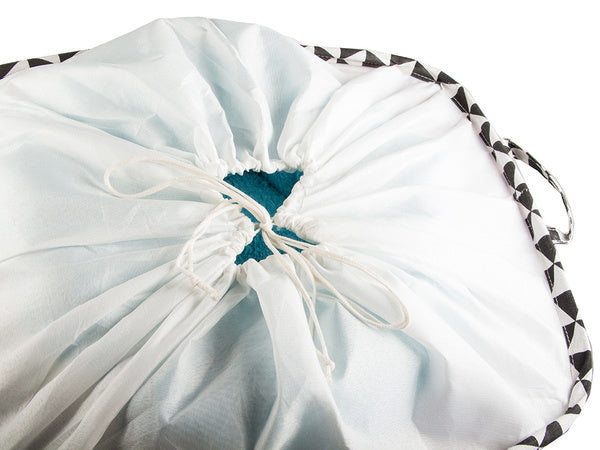 Didelis užrakinamas skalbinių krepšys žaislams