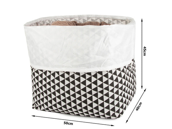 Didelis užrakinamas skalbinių krepšys žaislams