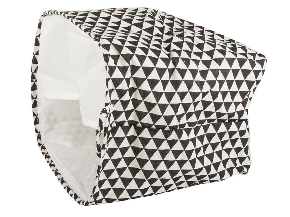 Didelis užrakinamas skalbinių krepšys žaislams