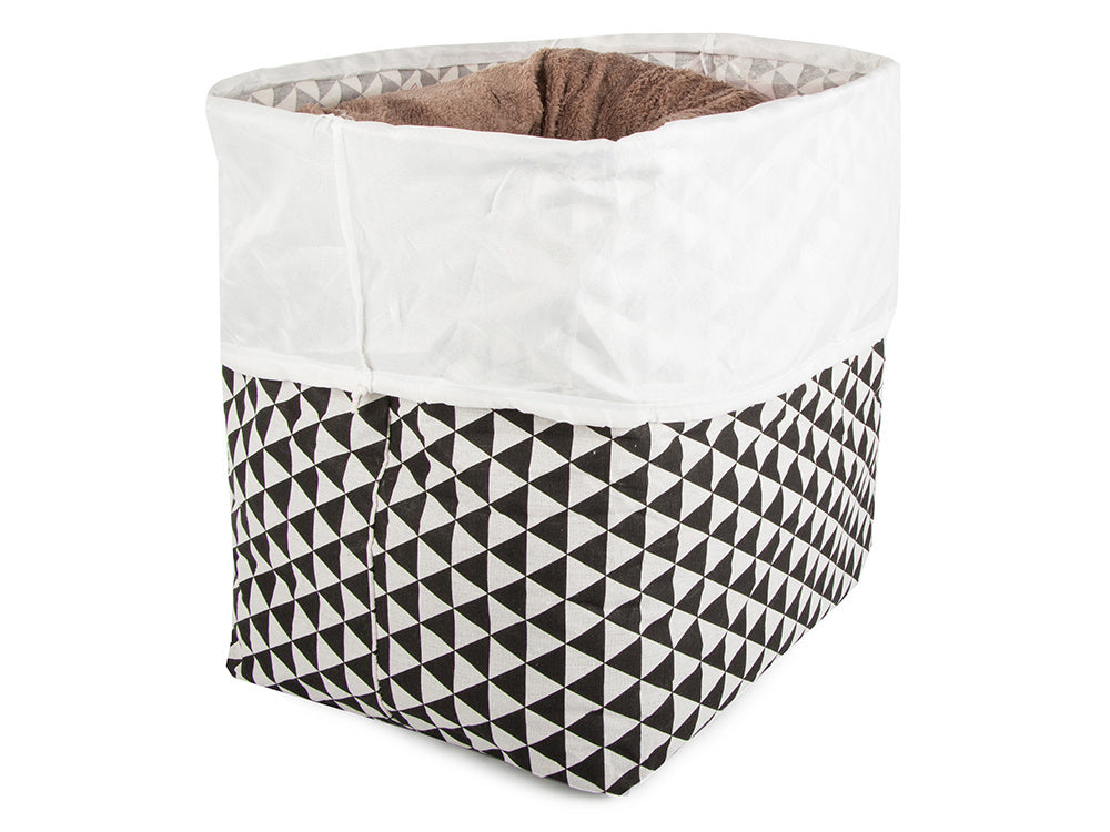 Didelis užrakinamas skalbinių krepšys žaislams