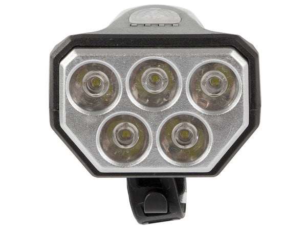 Dviračių priekinė šviesa 5 led usb dviračiui