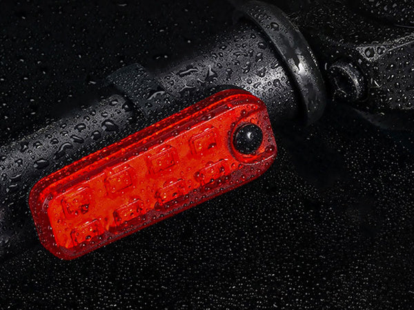 Dviračių galinis žibintas led usb dviračių šviesa